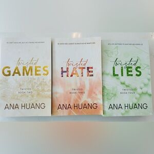 Twisted Games, Hate and Lies books by Ana Huang